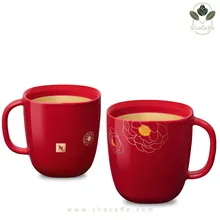 فنجان نسپرسو مدل لومه گرن لانگو لیمیتد قرمز Gran Lungo Limited دو عددی